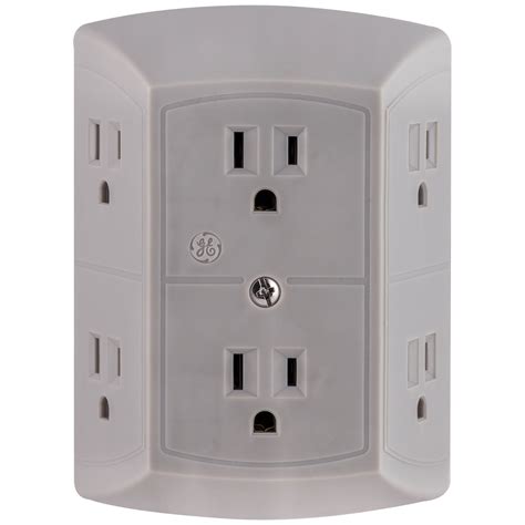 multi outlet electrical wall adapter